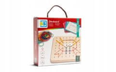 BS Toys Geoplan Montessori drvena manipulativna ploča