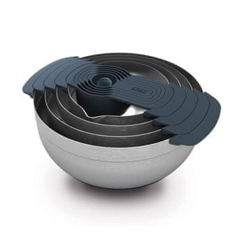 Joseph Joseph Set zdjela, cjedilo, mjerne šalice, cjedilo, 9-dijelni Nest 100 kolekcija