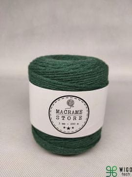 Zeleni pamučni makrame konopac 3MM/200M