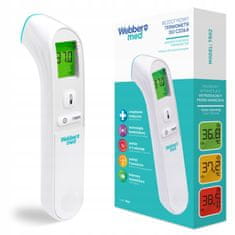 Webber TR02 infracrveni beskontaktni medicinski termometar s alarmom za temperaturu