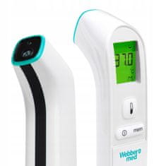 Webber TR02 infracrveni beskontaktni medicinski termometar s alarmom za temperaturu