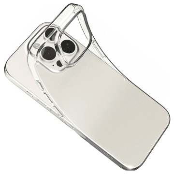 Puro Puro Silikonska Futrola Za Iphone 16 Pro Transparentna Zaštitna Visoka Zaštita