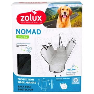 Zolux ZOLUX Nomad – zaštitna navlaka za stražnja auto sjedala