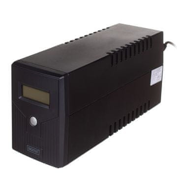 UPS DII UPS Line-Interactive LCD, 600VA/360W, AVR, 2xSCHUKO, USB, RJ11