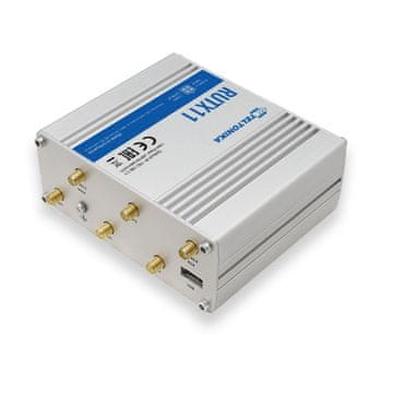 Teltonika Teltonika RUTX11 bežični usmjerivač Gigabit Ethernet Dvopojasni (2.4 GHz / 5 GHz) 4G siva