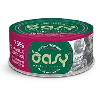 Oasy OASY mokra hrana za mačke - Piletina s janjetinom i brokulom, 70g