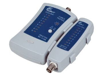 slomart Alantec NI007 mrežni tester kabela s PoE testerom Plava, Siva