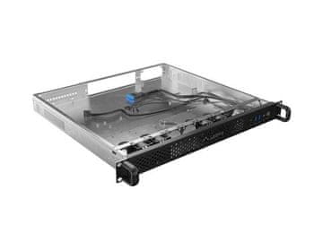 Lanberg Lanberg SC01-4201-10B serversko kućište Rack 1U, crno