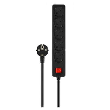 SAVIO Produžni kabel Savio LZ-15, 5 utičnica, 5m, crna