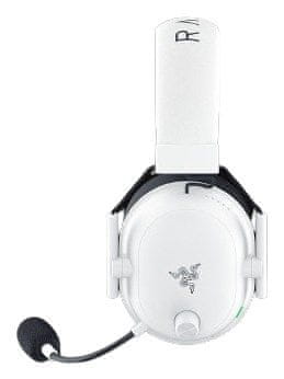 Razer Razer BlackShark V2 HyperSpeed Gaming slušalice, bežične/žičane, USB-A/Bluetooth, bijela