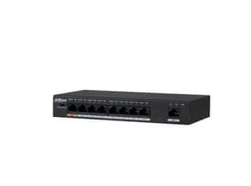 Dahua Dahua Technology PFS3009-8ET-96 mrežni prekidač, L2, PoE, crni
