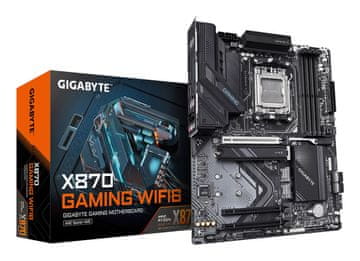 Gigabyte GIGABYTE X870 GAMING WIFI6 matična ploča, AM5, DDR5, Wi-Fi 6