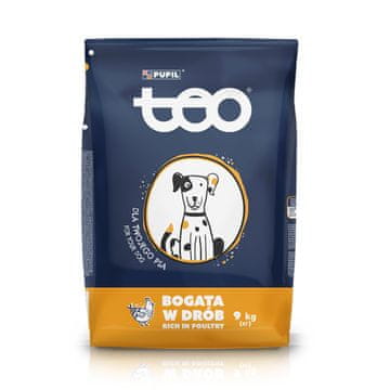 T-E-O TEO Pripravak Bogat Piletinom - Suha hrana za pse - 9 kg