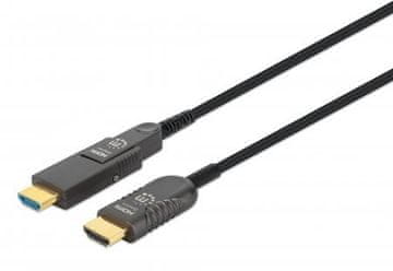 Manhattan Manhattan HDMI na Micro HDMI kabel 70m, aktivan, crni