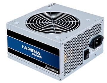 slomart Napajanje Chieftec GPB-400S, 400 W, 20+4 pin ATX, Srebrna