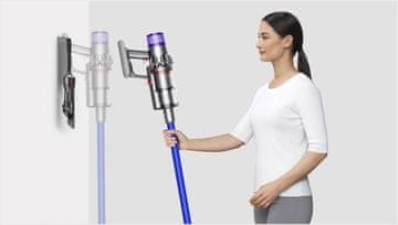slomart Dyson V11 Fluffy usisavač 2u1 60 min, nikl, crvena