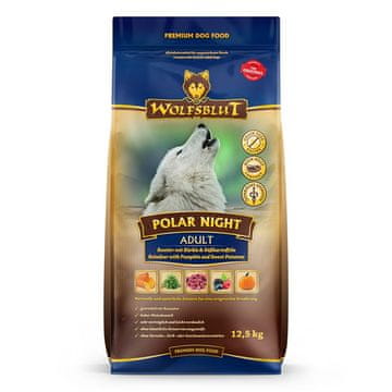Polar WOLFSBLUT Polar Night Reindeer hrana za pse 12,5kg, jelen s slatkim krumpirom