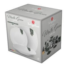 Berlingerhaus Set od 18 tanjura za večeru Matte Green Collection bijelo-zelena