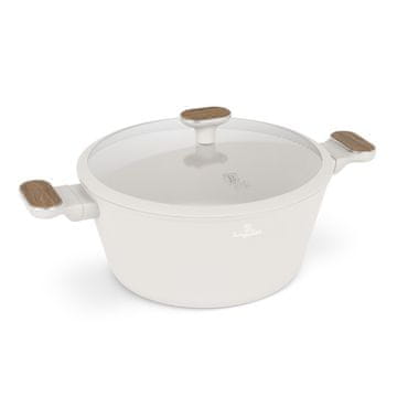 Berlingerhaus 28 cm lonac s poklopcem, obložen titanom, Sahara Nordic kolekcija