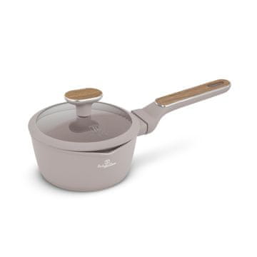 Berlingerhaus 16 cm lonac s poklopcem, titanski premaz, taupe, Nordic kolekcija