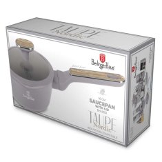Berlingerhaus 16 cm lonac s poklopcem, titanski premaz, taupe, Nordic kolekcija