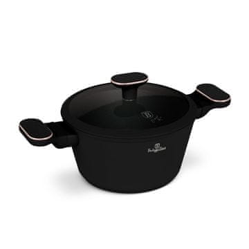 Berlingerhaus Peka s titanijskim premazom i poklopcem, 20 cm, Black Rose Collection