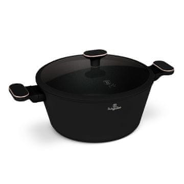 Berlingerhaus Peka s titanskim premazom i poklopcem, 28 cm, Black Rose Collection