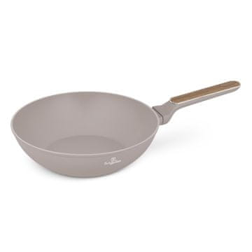 Berlingerhaus WOK tava od 28 cm s titanskim premazom, taupe, Nordic kolekcija