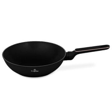 Berlingerhaus WOK tava od 28 cm s titanskim premazom - Black Rose kolekcija