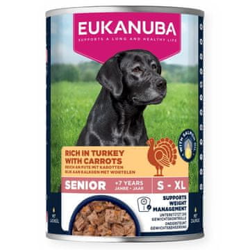 Eukanuba EUKANUBA Life Care Senior Puretina s mrkvom - mokra hrana za pse - 400g