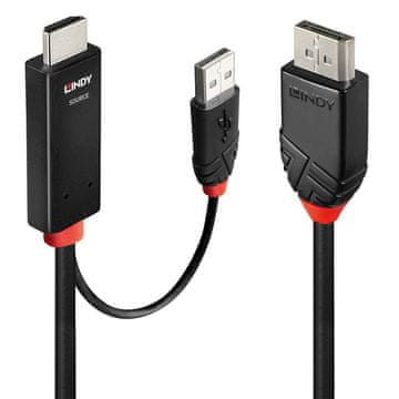 Lindy Lindy 1m HDMI na DisplayPort kabel