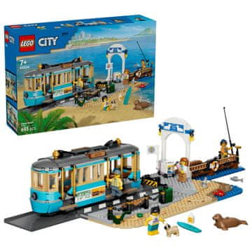 slomart LEGO CITY 60506 Klasični plažni tramvaj, 693 dijela