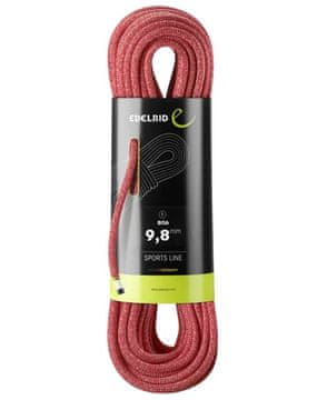 Edelrid EDELRID 710790702000 penjačko uže 70m, crvena