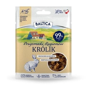slomart BA5 Przysmaki regionów Monoprotein kunić - pseća poslastica - 30g