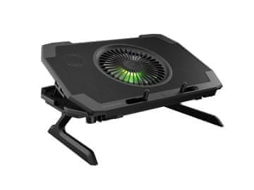 slomart Podloga za hlađenje laptopa GENESIS Oxid 850, 17.3", 2500 RPM, crna