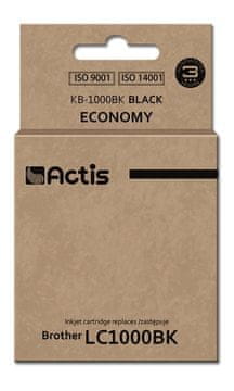 ACS Actis KB-1000BK tinta uložak (zamjenska za Brother LC1000BK/LC970BK; Standard; 36 ml; crna)