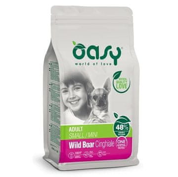 Oasy OASY One Animal Protein Odrasli Veprove Meso Mali/Mini - suha hrana za pse - 2,5 kg