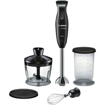 Bosch Bosch CleverMixx MSM2650B štapni mikser, 600 W, 12 brzina, sjeckalicom, crna