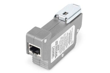 Digitus Digitus DN-10011 PoE zaštita od prenapona (RJ45), montaža na DIN šinu, unutarnja uporaba