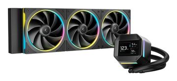 DEEPCOOL Hladnjak za procesor DeepCool LM360, 360mm, ARGB, crni