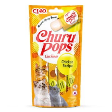 Inaba INABA Churu Pops Piletina poslastice za mačke, 4x15g