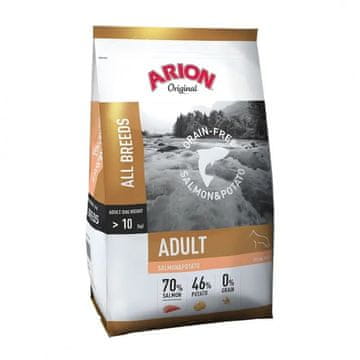 Arion ARION Original Grain Free Losos & Krumpir suha hrana za pse 12kg