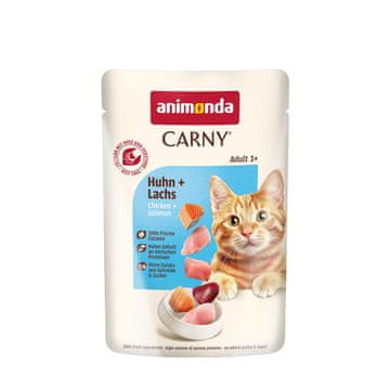 Animonda ANIMONDA Carny Adult Piletina i losos - mokra hrana za mačke - 85g