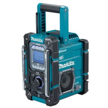 MAK Makita DMR301 prijenosni digitalni radio, crna/plava, IP64