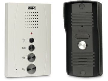 slomart INTERCOM EURA ADP-11A3 ''INVITO'' - Bijeli domofon bez slušalice