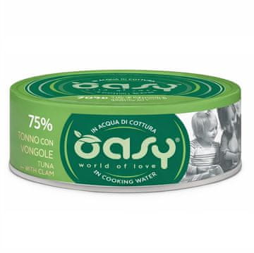 Oasy OASY More Love mokra hrana za odrasle mačke - tuna s dagnjama - 70g