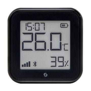 Shelly Senzor temperature i vlage Shelly H&T Gen3 Crni