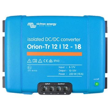 slomart Victron Energy Orion-Tr 12/12-18A pretvarač DC-DC, 220W