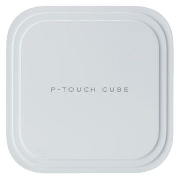 slomart Brother P-touch CUBE Pro (PT-P910BT) punjivi pisač naljepnica s Bluetoothom, bijeli