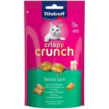 Věka VITAKRAFT Crispy Crunch Dental - poslastica za mačke - 60g